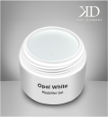 Opal White Modeling Gel with Emerald Glitter Karl Diamond 30 ml